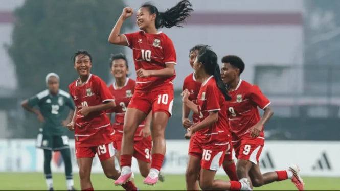 Tanpa Ampun! Putri Indonesia U-17 Hajar Singapura 5-0 dan Raih Tiket Piala Asia 2027