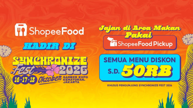 Synchronize Fest Bikin Pre-Order Makanan, Pengunjung Bisa Langsung Ambil Tanpa Ngantri Berjam-jam