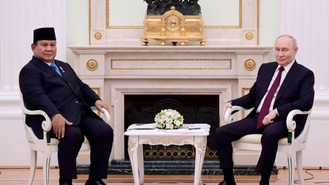 Kremlin Layangkan Ucapan Istimewa untuk Prabowo di Usia 75 Tahun, Putin Puji Kedudukan Indonesia