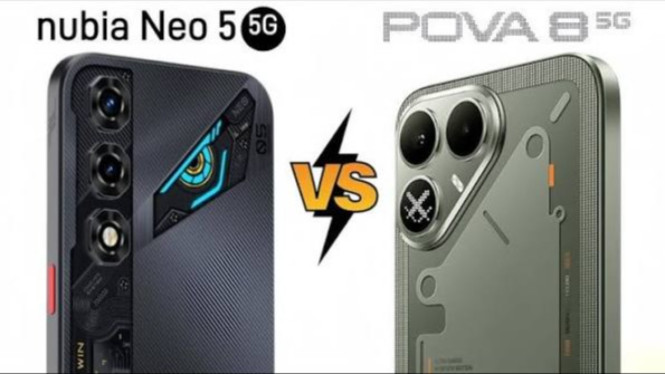 Nubia Neo 5 GT 5G Lawan Tecno Pova 8 Pro 5G: Ponsel Mana yang Menang untuk Gaming Hardcore dan Penggunaan Sehari-hari?