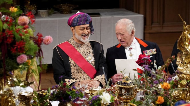 Momen Langka: Raja Charles III Sitir Hadis Nabi Muhammad di Jamuan Negara Untuk Sultan Oman