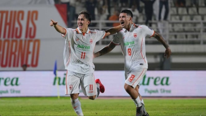 Borneo FC Gemilang Taklukkan Tainan City, Pesut Etam Raih Juara Grup D AFC Challenge League