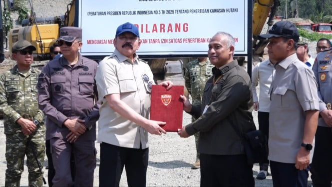 Operasi Besar-besaran: Satgas PKH Tutup Tambang Emas Ilegal PT Kristalin Eka Lestari, 3.500 Hektare Hutan Papua Diselamatkan
