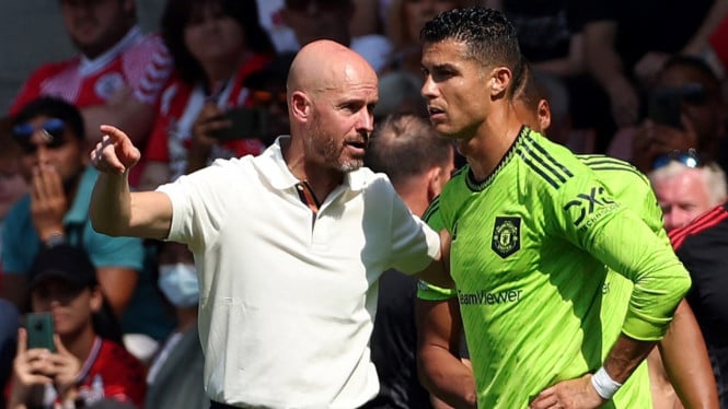 Ten Hag Buka Suara: Ronaldo Jadi Beban Berat Portugal, Generasi Muda Tertindas