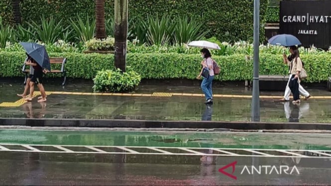 Jakarta Siap-Siap Basah! BMKG Prediksi Hujan Mengguyur Sejumlah Area Kota Hari Ini