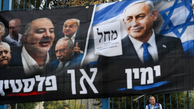 Gelang Ketat! Exit Poll Pilpres Israel Tunjukkan Netanyahu dan Eisenkot Saling Sikat di Zona Bahaya