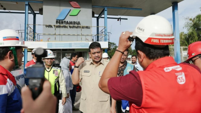 Gubernur Sumut Blusukan ke Nias, Cek Kesiapan Pasokan BBM Menjelang Liburan Akhir Tahun