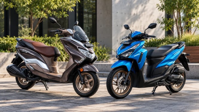 Skutik 125cc Andalan Milenial: Honda Vario Vs Suzuki Burgman Street, Mana Pilihan Terdepan?