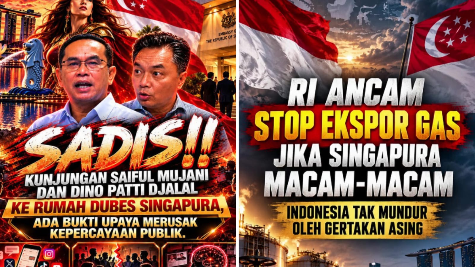 Gelombang Hoaks Menyasar Singapura: Hampir 400 Postingan Fitnah Raih 12 Juta Views, Ada Jejak Koordinasi Terstruktur