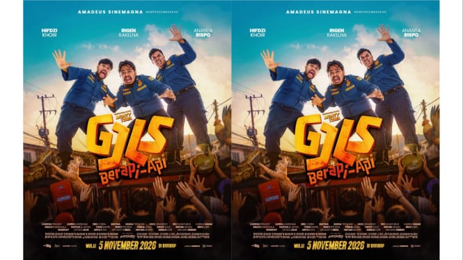 Dari Mimpi Damkar Hingga Perang Melawan Sindikat: Trio GJLS Hadapi Misi Tersulit dalam Film Terbaru
