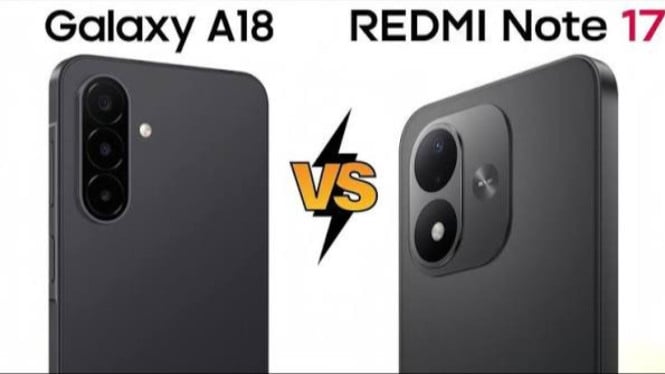 Samsung Galaxy A18 Versus Redmi Note 17 5G: Ponsel Budget Mana yang Sebaiknya Jadi Pilihan Anda?